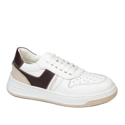 Damen Sportschuhe 6088 weiß+beige