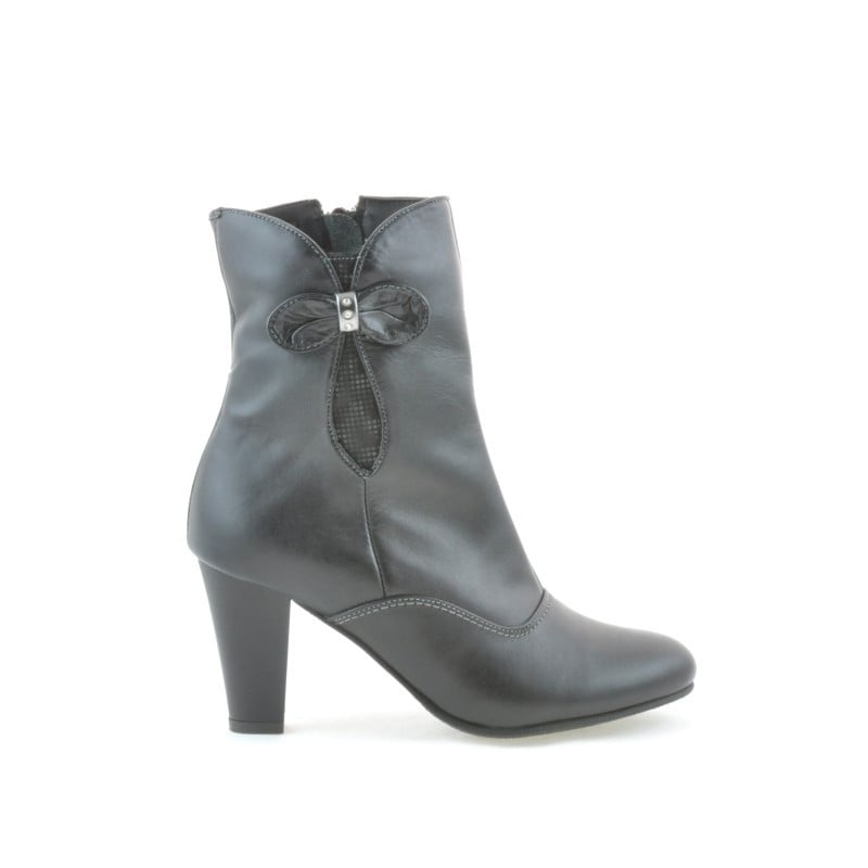 Damenstiefeletten 1136 schwarz