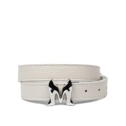 Damen Gürtel 41-1mc Biz Perlmutt Beige