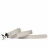 Damen Gürtel 41-1mc Biz Perlmutt Beige