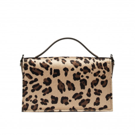 Damentasche Handtasche 039g 01 Cavallino Leopard