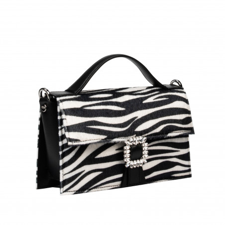 Damengeldbörse 039g 01 Cavallino Zebra