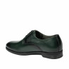 Elegante Herrenschuhe 958 a grün