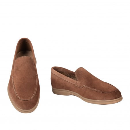 Herren Mokassins 980 Kamel Velours