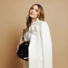 Damentasche Handtasche 038g 01 Wildleder schwarz lifestyle