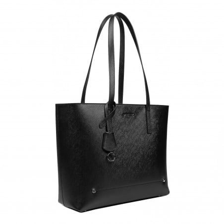 Damentasche Schultertasche 034g 01 schwarz Saffiano