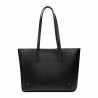 Damentasche Schultertasche 034g 01 schwarz Saffiano