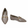 Damen-Ballerinas 1327 Sandfarbe