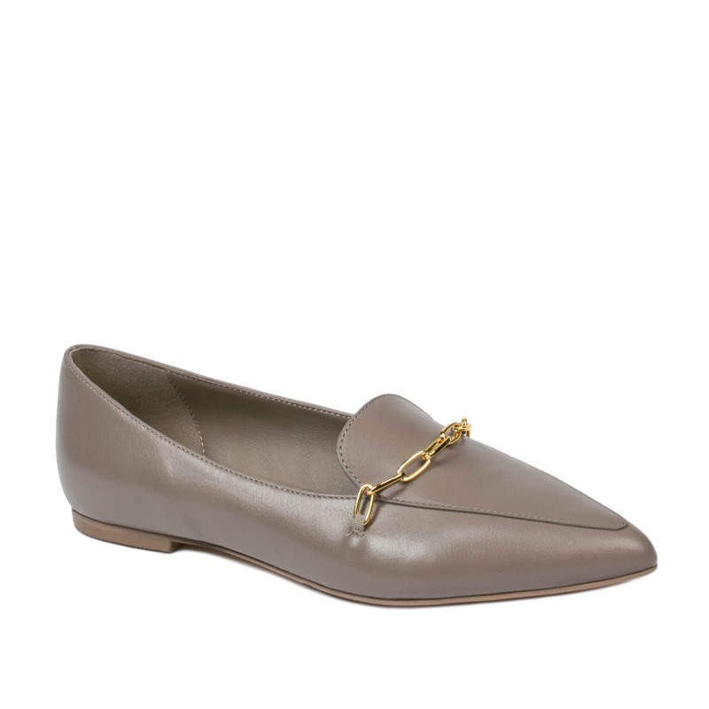 Damen-Ballerinas 1327 Sandfarbe