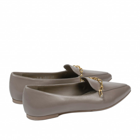 Damen-Ballerinas 1327 Sandfarbe