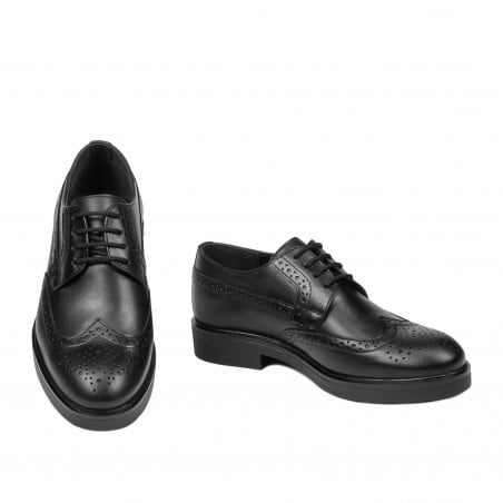 Elegante Halbschuhe Teenager 8005 Schwarz