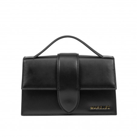 Damenschultertasche 028g schwarz