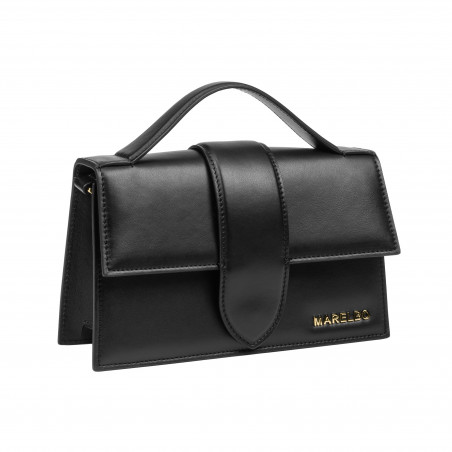 Damenschultertasche 028g schwarz