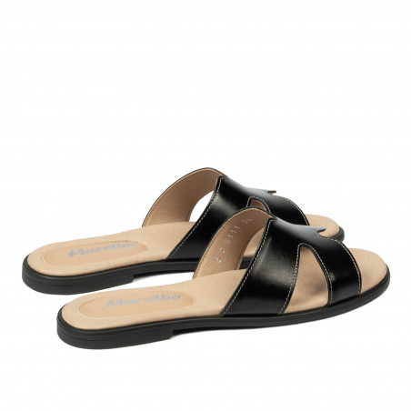 Damensandalen 5111 schwarz