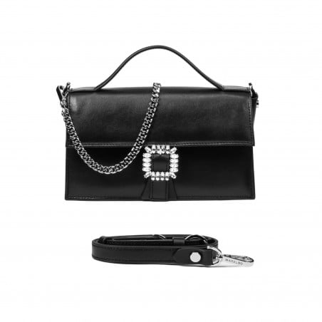 Damentasche Handtasche 039g 01 schwarz