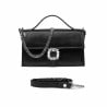 Damentasche Handtasche 039g 01 schwarz