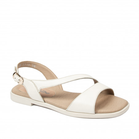Damensandalen 5112 cremefarben