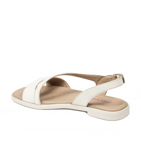 Damensandalen 5112 cremefarben