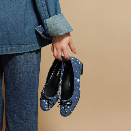Damen Ballerinas 1309 Blue Jeans lifestyle