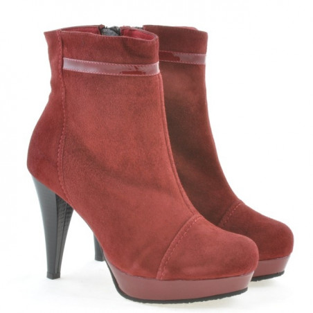 Damenstiefel 1130 bordeaux Antilope