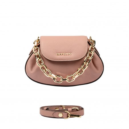 Damen-Schultertasche 027g puderrosa