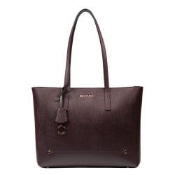 Damentasche zum Umhängen 034g burgundy safiano