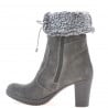 Damenstiefel 3266 anthrazit Velours