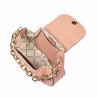 Damen-Schultertasche 027g puderrosa