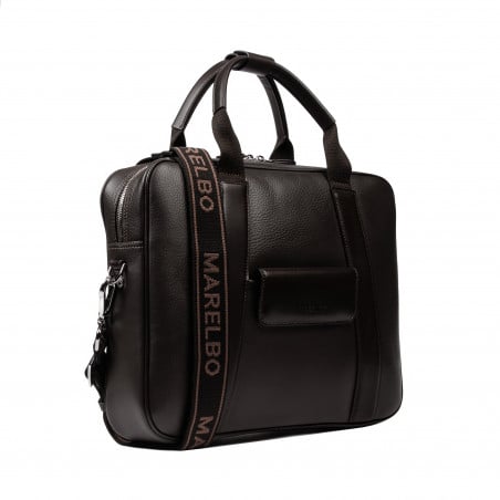 Laptop-Tasche 302g 01 Dunkelbraun