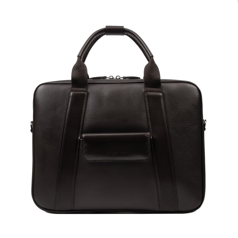 Laptop-Tasche 302g 01 Dunkelbraun