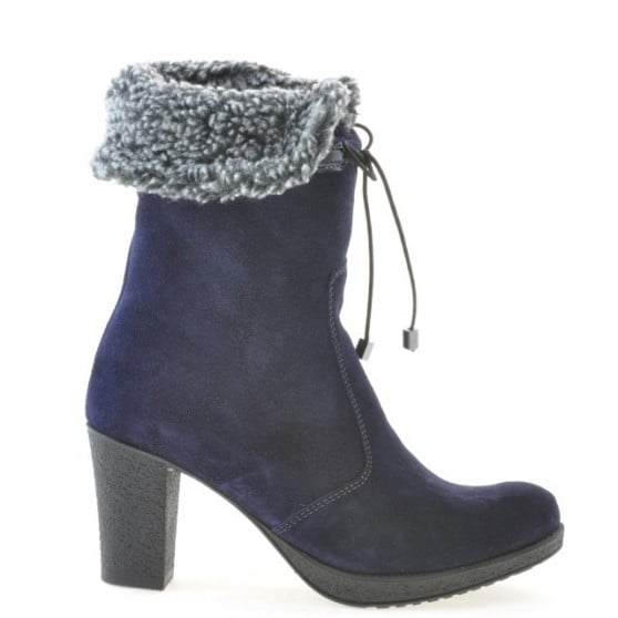 Damenstiefel 3266 indigo Velours Damenstiefel 3266 indigo Velours