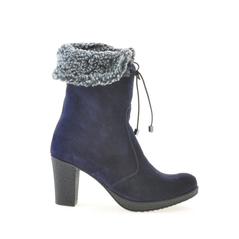 Damenstiefel 3266 indigo Velours