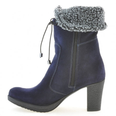 Damenstiefel 3266 indigo Velours