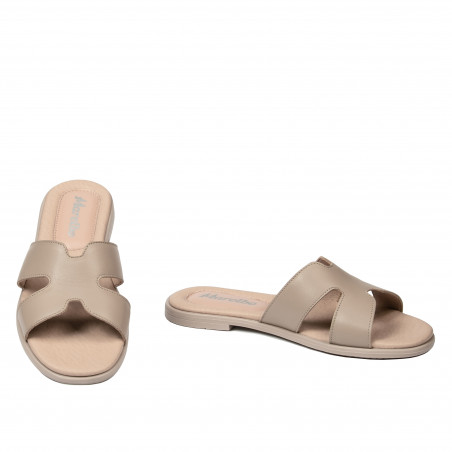 Damensandalen 5111 Sandfarbe
