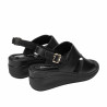 Damensandalen 5116 Schwarz