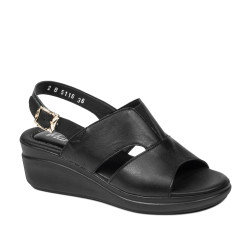 Damensandalen 5116 Schwarz