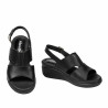 Damensandalen 5116 Schwarz