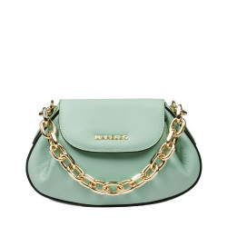 Damentasche Schultertasche 027g Mintgrün