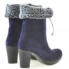Damenstiefel 3266 indigo Velours