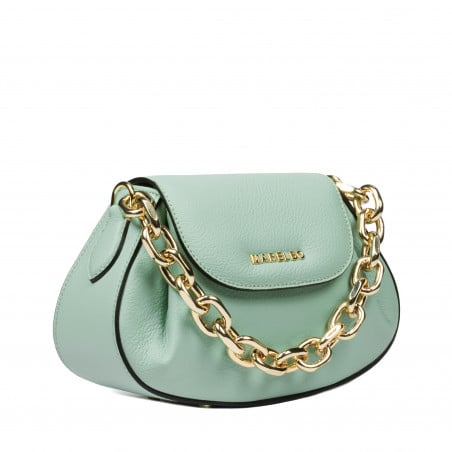 Damentasche Schultertasche 027g Mintgrün