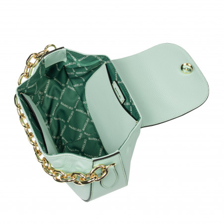Damentasche Schultertasche 027g Mintgrün
