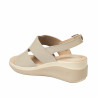Damensandalen 5116 Sandfarbe