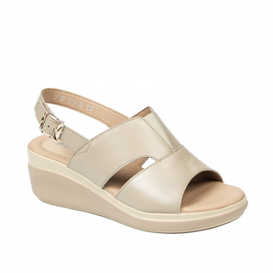 Damensandalen 5116 Sandfarbe Damensandalen 5116 Sandfarbe