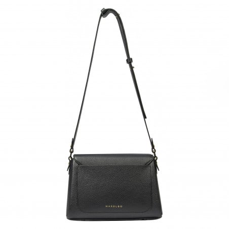 Schultertasche für Damen 040g biz schwarz