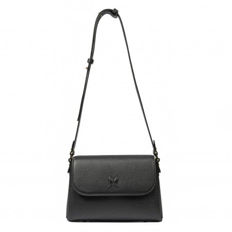 Schultertasche für Damen 040g biz schwarz