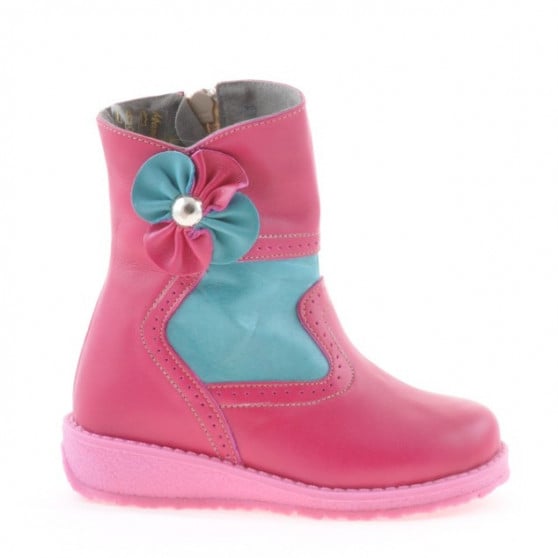 Kleine Mädchenschuhe 20c rosa kombiniert Kleine Mädchenschuhe 20c rosa kombiniert