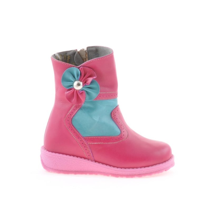 Kleine Mädchenschuhe 20c rosa kombiniert