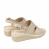 Damensandalen 5116 Sandfarbe