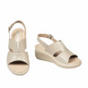 Damensandalen 5116 Sandfarbe