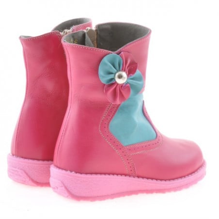 Kleine Mädchenschuhe 20c rosa kombiniert